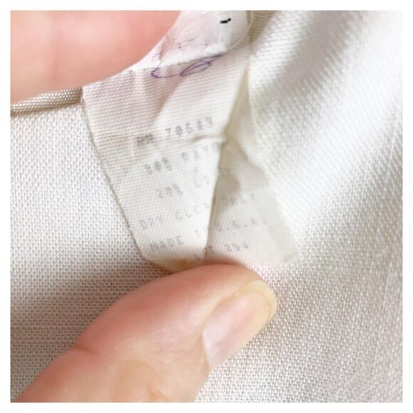 Jessica Howard Vintage Linen Striped Sheath Dress - Picture 5 of 12